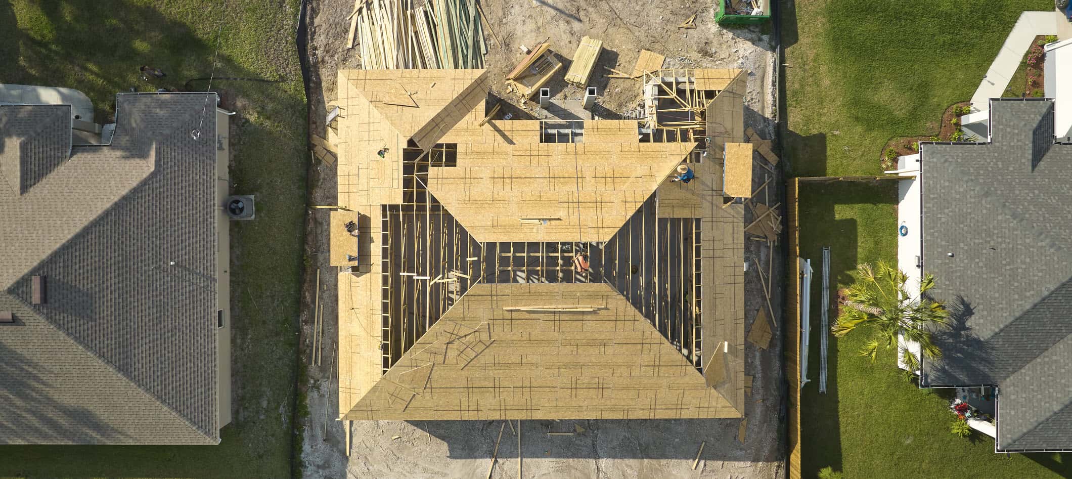 Construction Work on a House in Florida